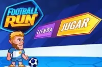 Fußballlauf
