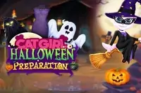 Talking Angela Halloween-Vorbereitung